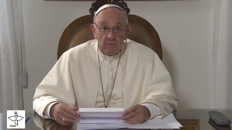 mensagem papa campanha da fraternidade 2022 reproducao vatican news